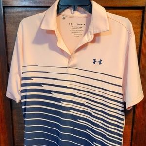 Like new men's medium Under Armour The Playoff Golf Polo.